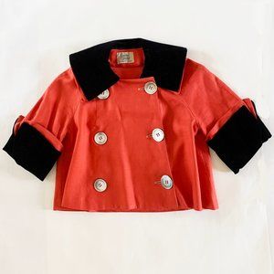 Vintage late 1940s linen jacket and skirt